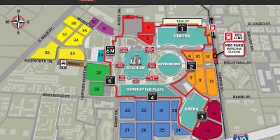 NRG stadiono automobilių stovėjimo aikštelė žemėlapis